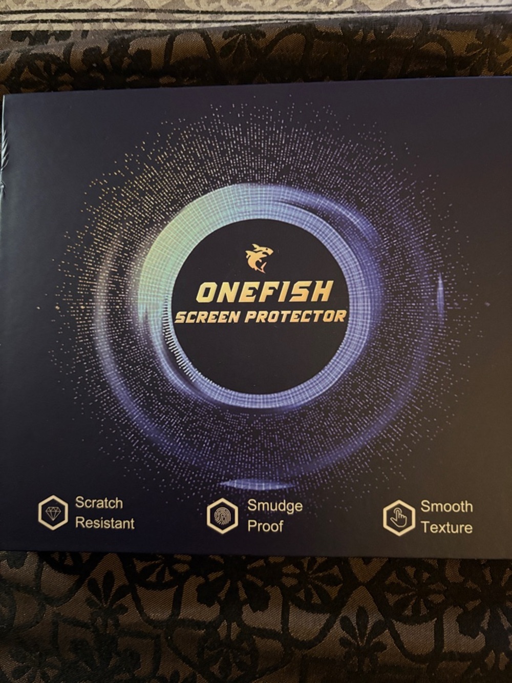 Onefish Screen Protector - Blue Gradient Packaging